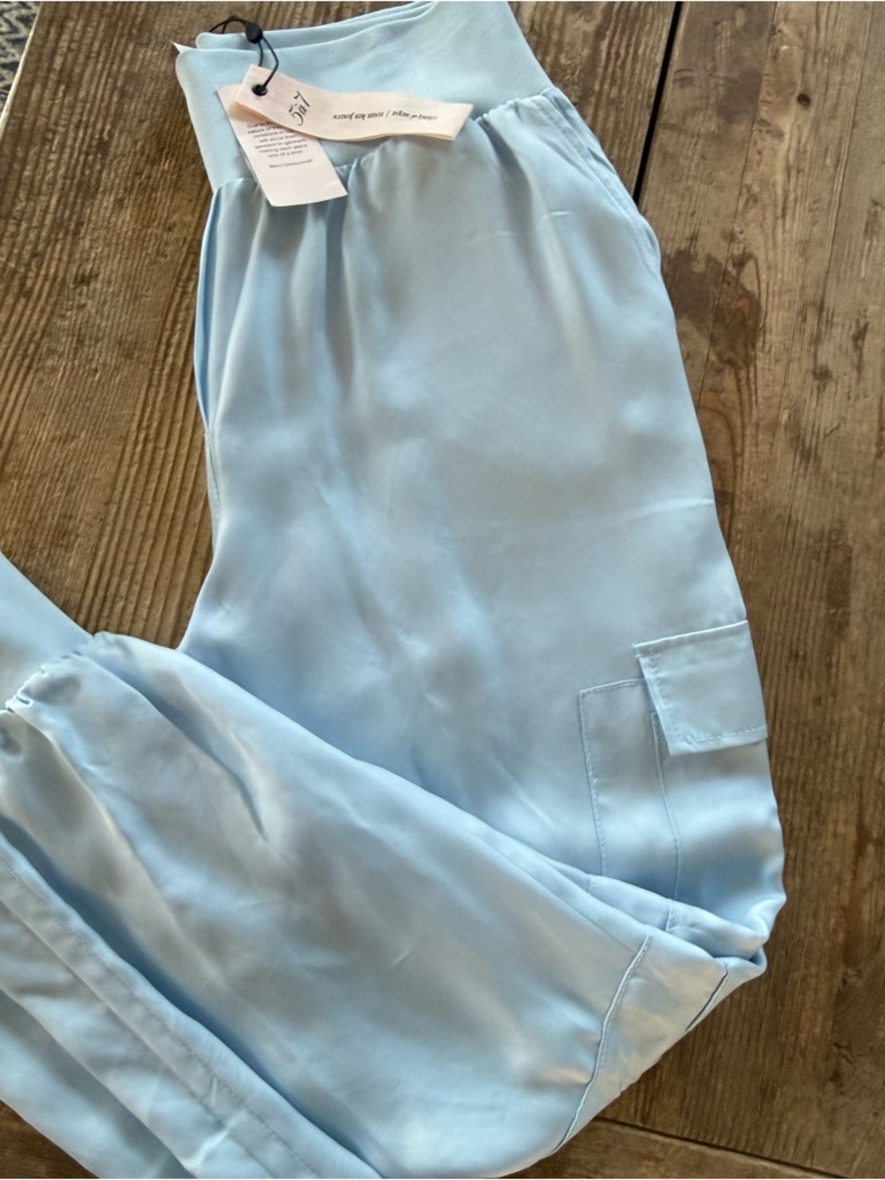 Cinq A Sept • Giles Jogger Pants  • Whispering Sky Multi  •  Size Large - Picture 9 of 11